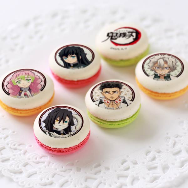鬼滅の刃 プリロール プリマカロン ハート型缶バッジ 竈門禰豆子 鬼滅の刃 プリロール プリマカロン ハート型缶バッジ 竈門禰豆子