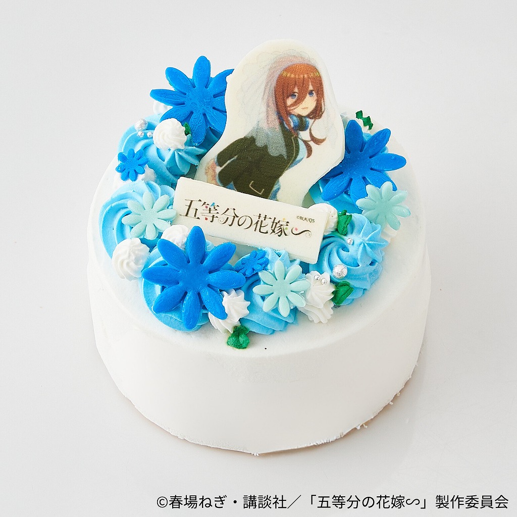 五等分の花嫁∽」中野三玖 オリジナルケーキ | アニメイト通販ケーキ