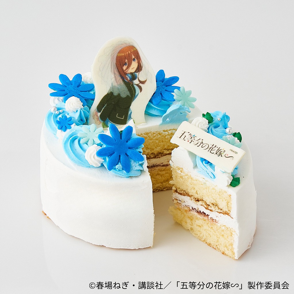 五等分の花嫁∽」中野三玖 オリジナルケーキ | アニメイト通販ケーキ