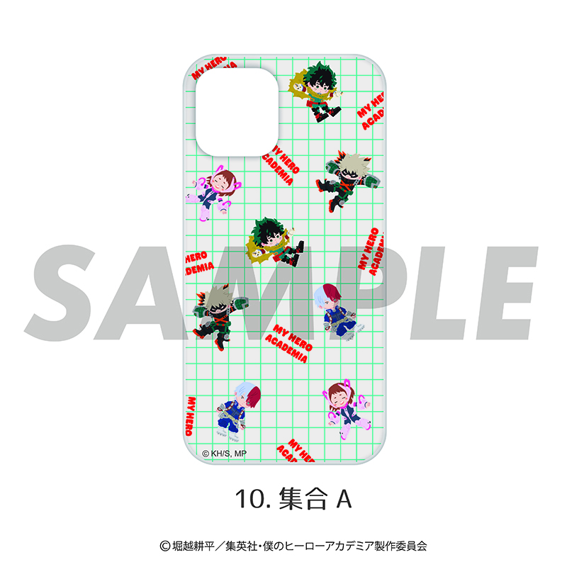 僕のヒーローアカデミア』全機種対応ハードタイプスマホケース（iPhone