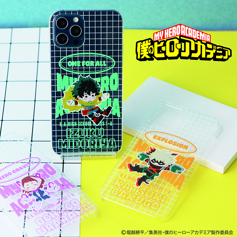 僕のヒーローアカデミア』全機種対応ハードタイプスマホケース（iPhone