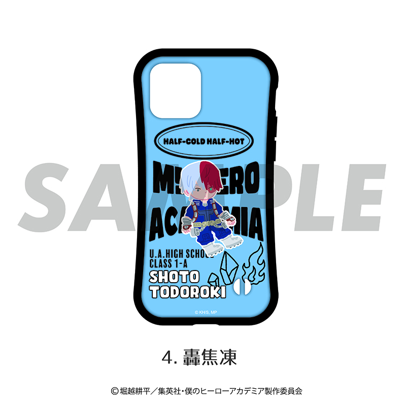 僕のヒーローアカデミア グリップスマホカバー (iPhone用
