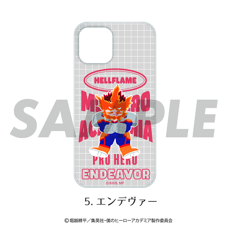 僕のヒーローアカデミア』全機種対応ハードタイプスマホケース（iPhone